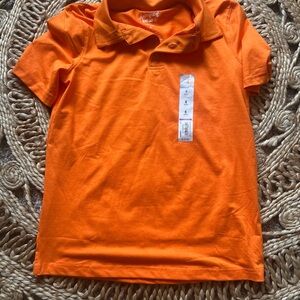 Orange Kids Polo Shirt